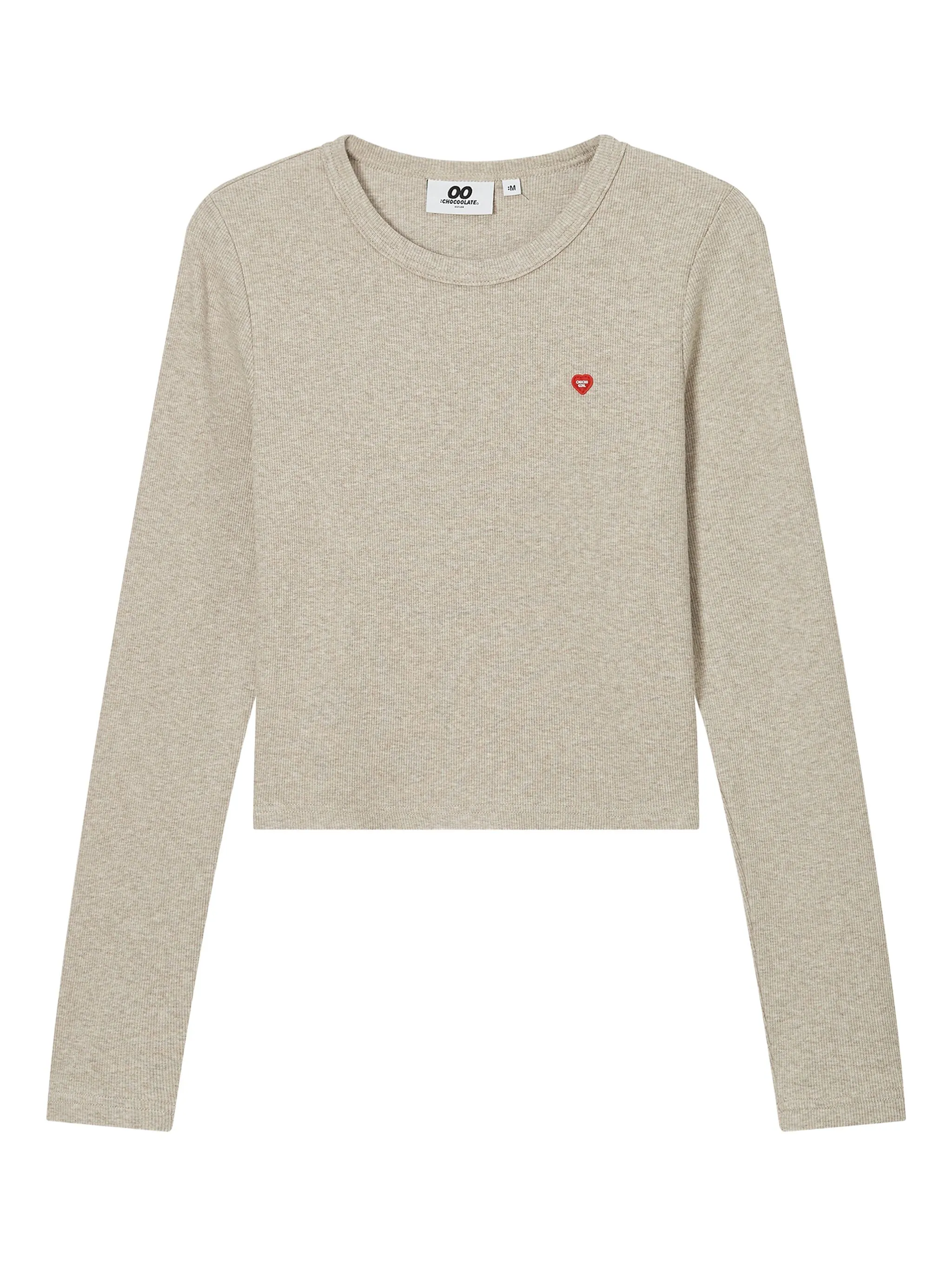 Декорированная футболка в рубчик Chocoolate, бежевый
Декорированная футболка в рубчик Chocoolate, бежевый