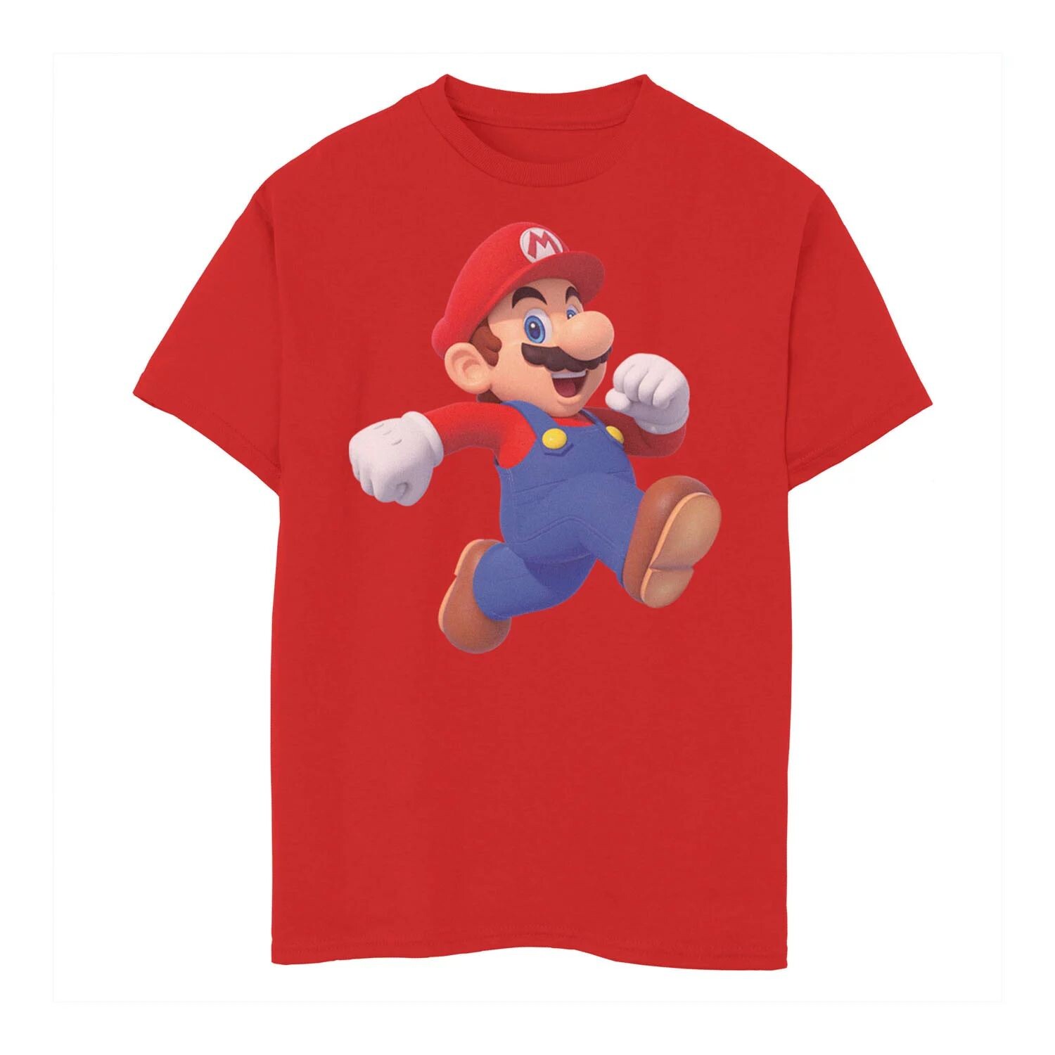 Футболка с рисунком «Бегущий человек Марио» для мальчиков 8–20 лет Nintendo Super Mario Bros. Licensed Character, красный
Футболка с рисунком «Бегущий человек Марио» для мальчиков 8–20 лет Nintendo Super Mario Bros. Licensed Character, красный