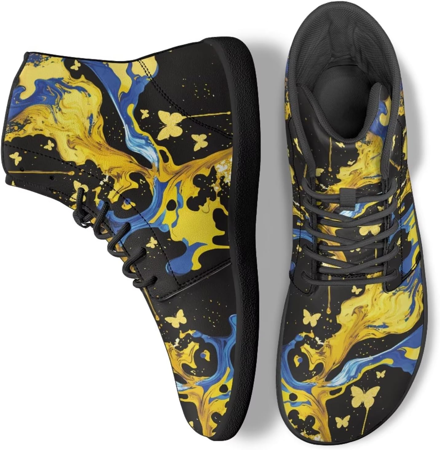 Трекинговые кроссовки Binienty для мужчин и женщин с художественным дизайном, высокие, из ПУ-кожи, босоножки для бега, ходьбы и кемпинга, Galaxy Butterfly
Трекинговые кроссовки Binienty для мужчин и женщин с художественным дизайном, высокие, из ПУ-кожи, босоножки для бега, ходьбы и кемпинга, Galaxy Butterfly