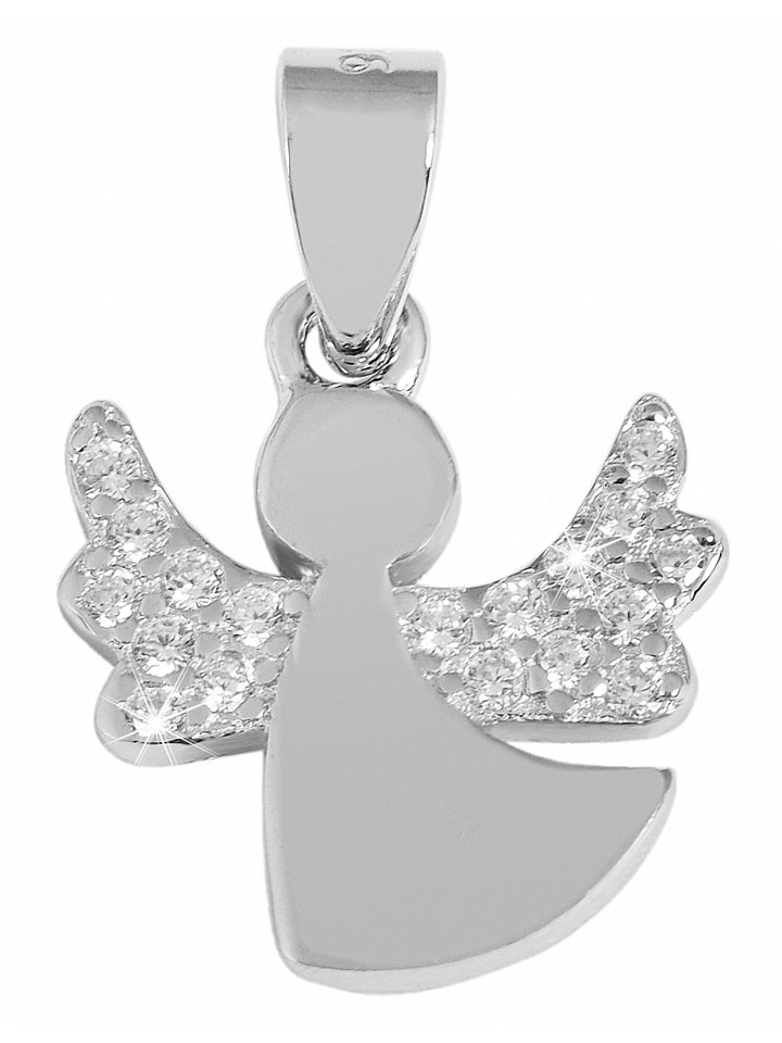 Adeliás Женский кулон в виде ангела из серебра 925 пробы с фианитами в серебряной оправе
Adeliás Женский кулон в виде ангела из серебра 925 пробы с фианитами в серебряной оправе