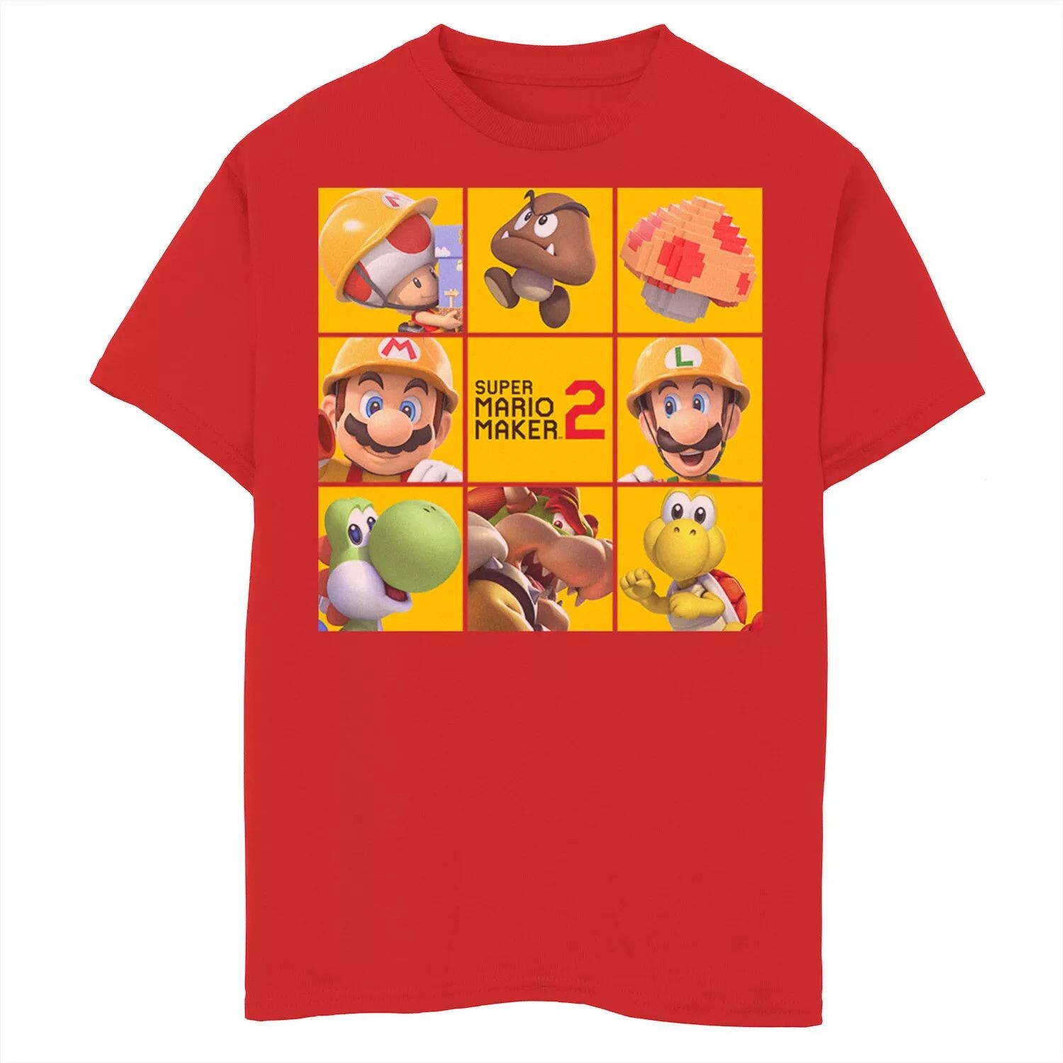 Квадратная футболка Super Mario Maker 2 Unit для мальчиков 8–20 лет Licensed Character, красный
Квадратная футболка Super Mario Maker 2 Unit для мальчиков 8–20 лет Licensed Character, красный