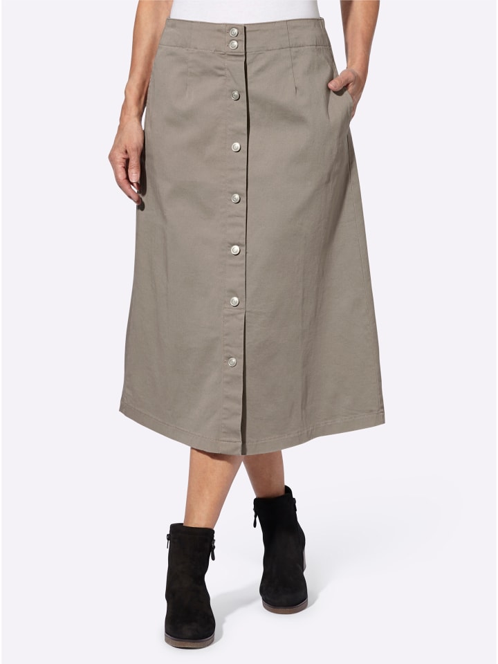 Джинсовая юбка цвета тауп Sieh an!
Джинсовая юбка цвета тауп Sieh an!