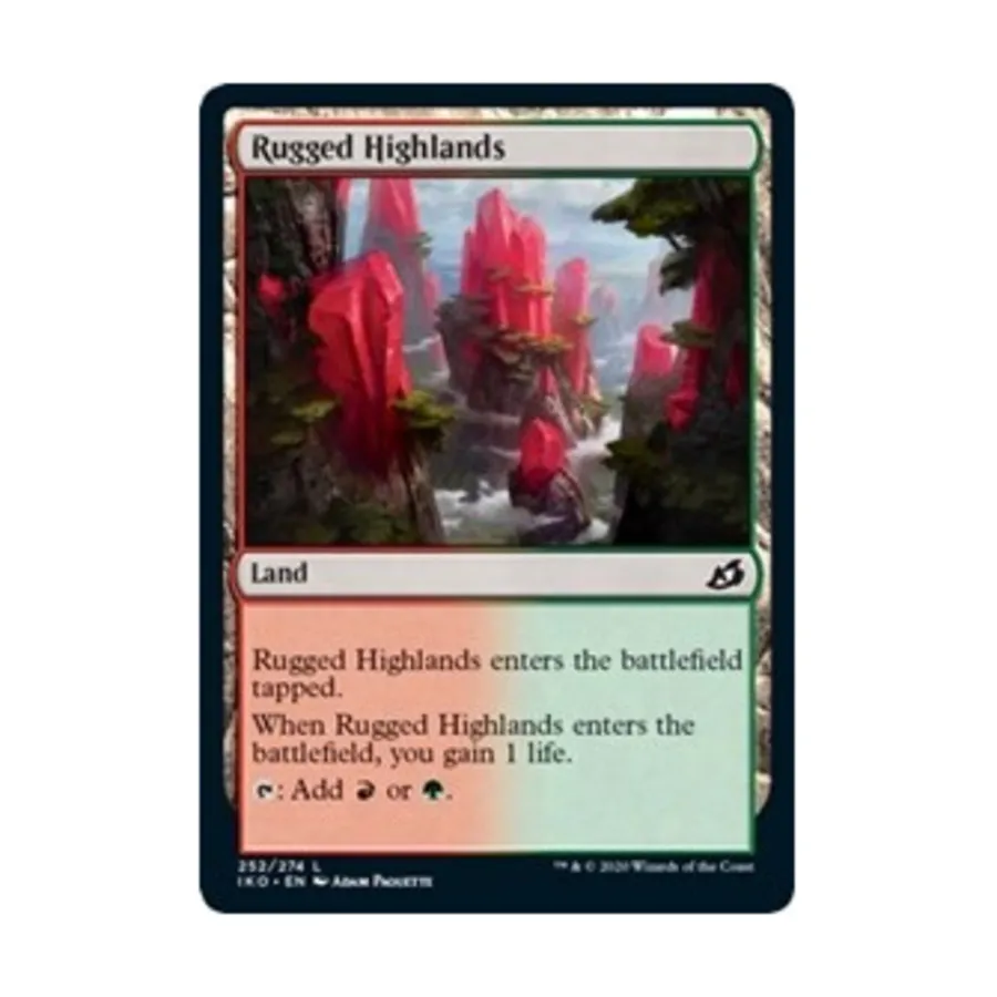 CCG Прочное Хайлендс (C), MTG - Ikoria - Lair of Behemoths
CCG Прочное Хайлендс (C), MTG - Ikoria - Lair of Behemoths