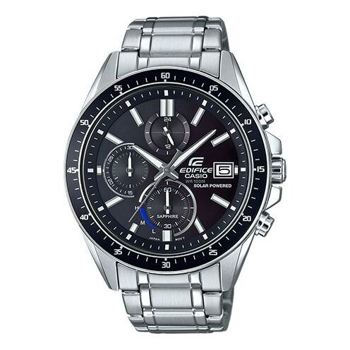 Часы CASIO EDIFICE Quartz Waterproof Solar Powered Stainless Steel Strap Mens Black Analog, черный
Часы CASIO EDIFICE Quartz Waterproof Solar Powered Stainless Steel Strap Mens Black Analog, черный