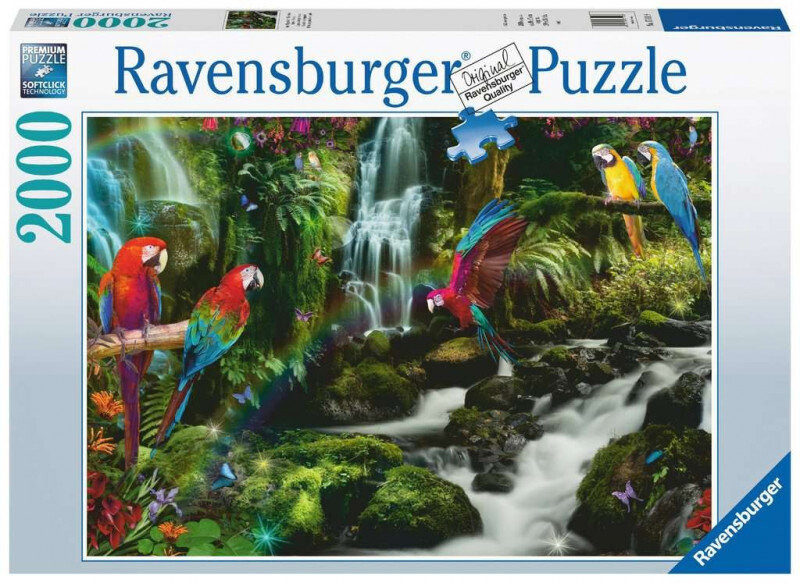Ravensburger, пазл, Попугаи в джунглях, 2000 шт.
Ravensburger, пазл, Попугаи в джунглях, 2000 шт.