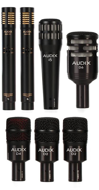 Комплект микрофонов Audix DP7=3
Комплект микрофонов Audix DP7=3