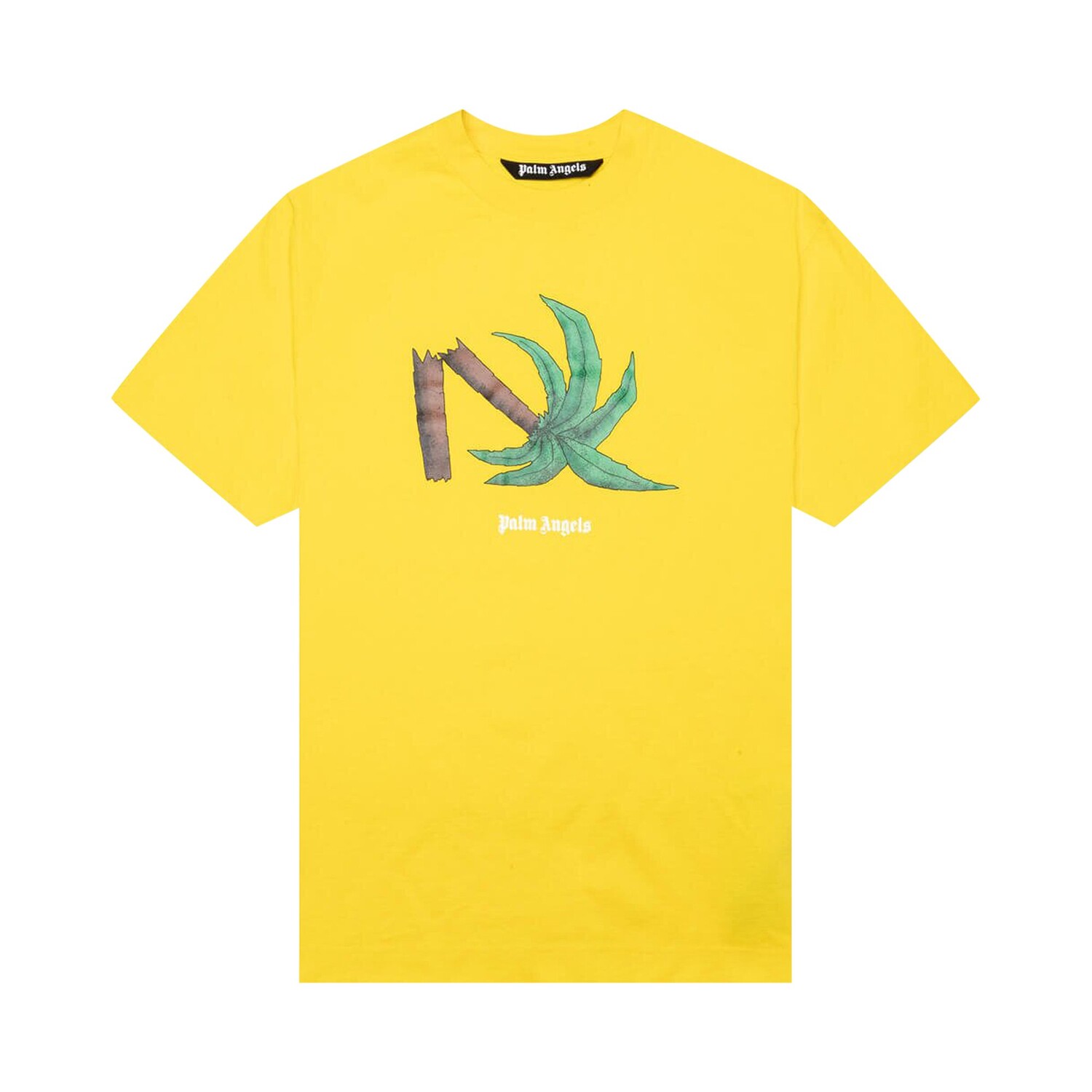 Классическая футболка Palm Angels Broken Palm, цвет Желтый/Зеленый
Классическая футболка Palm Angels Broken Palm, цвет Желтый/Зеленый