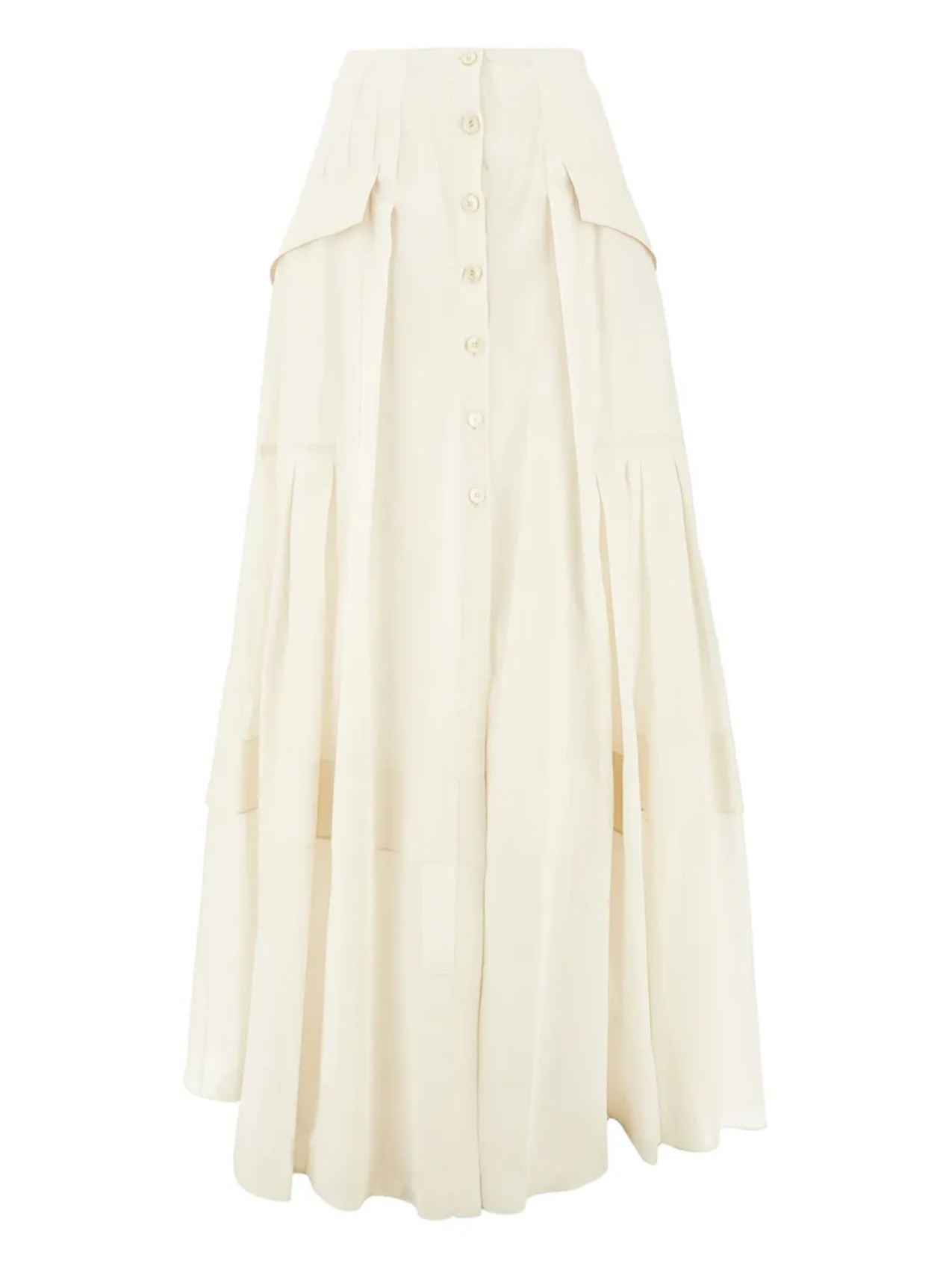 Плиссированная юбка миди Alberta Ferretti, нейтральный
Плиссированная юбка миди Alberta Ferretti, нейтральный