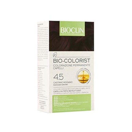 Перманентная краска для волос BIOCLIN Bio Colorist 4.5 Каштан Махагони
Перманентная краска для волос BIOCLIN Bio Colorist 4.5 Каштан Махагони