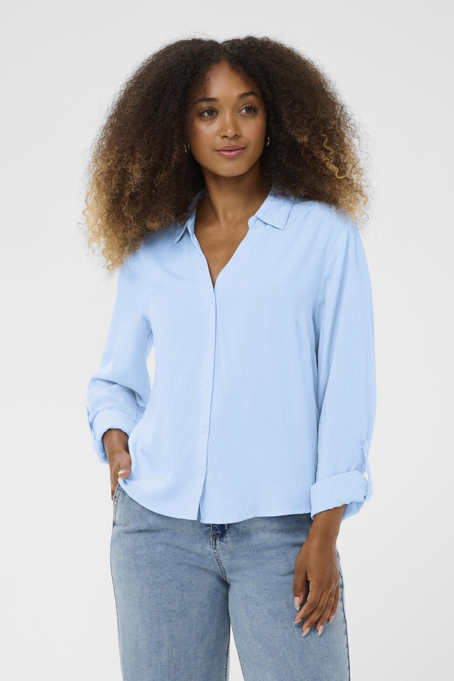 Блуза Love Copenhagen Button-down blouse, Placid Blue/Light Blue
Блуза Love Copenhagen Button-down blouse, Placid Blue/Light Blue