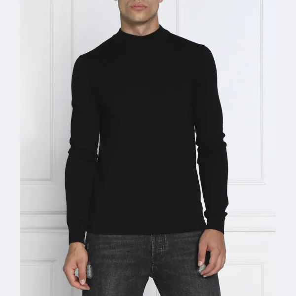 Шерстяной свитер стандартного кроя San Matteo Hugo, черный
Шерстяной свитер стандартного кроя San Matteo Hugo, черный