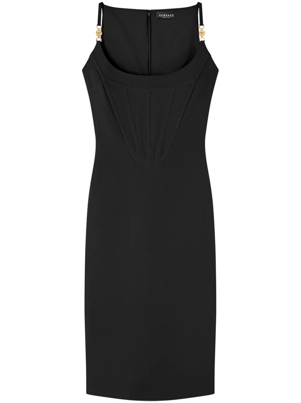 Платье с декором Medusa VERSACE, черный
Платье с декором Medusa VERSACE, черный