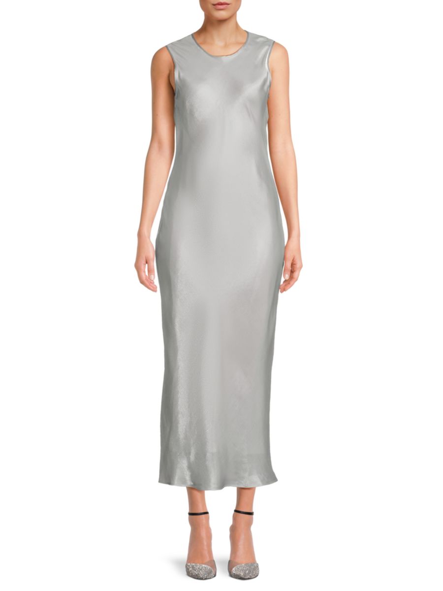 Платье миди Untamed Bias Metallic Third Form, серебряный
Платье миди Untamed Bias Metallic Third Form, серебряный