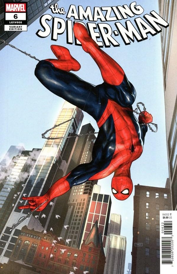 The Amazing Spider-Man #6 Taurin Clarke Variant Cover with Rated Comics Acrylic Backer (Rated Comics)
The Amazing Spider-Man #6 Taurin Clarke Variant Cover with Rated Comics Acrylic Backer (Rated Comics)