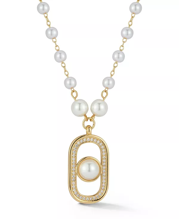 Позолоченное жемчужное ожерелье Rachel Zoe, gold
Позолоченное жемчужное ожерелье Rachel Zoe, gold