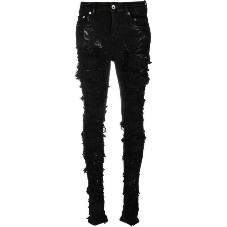 Джинсы Detroit с вырезом Rick Owens DRKSHDW, черный
Джинсы Detroit с вырезом Rick Owens DRKSHDW, черный