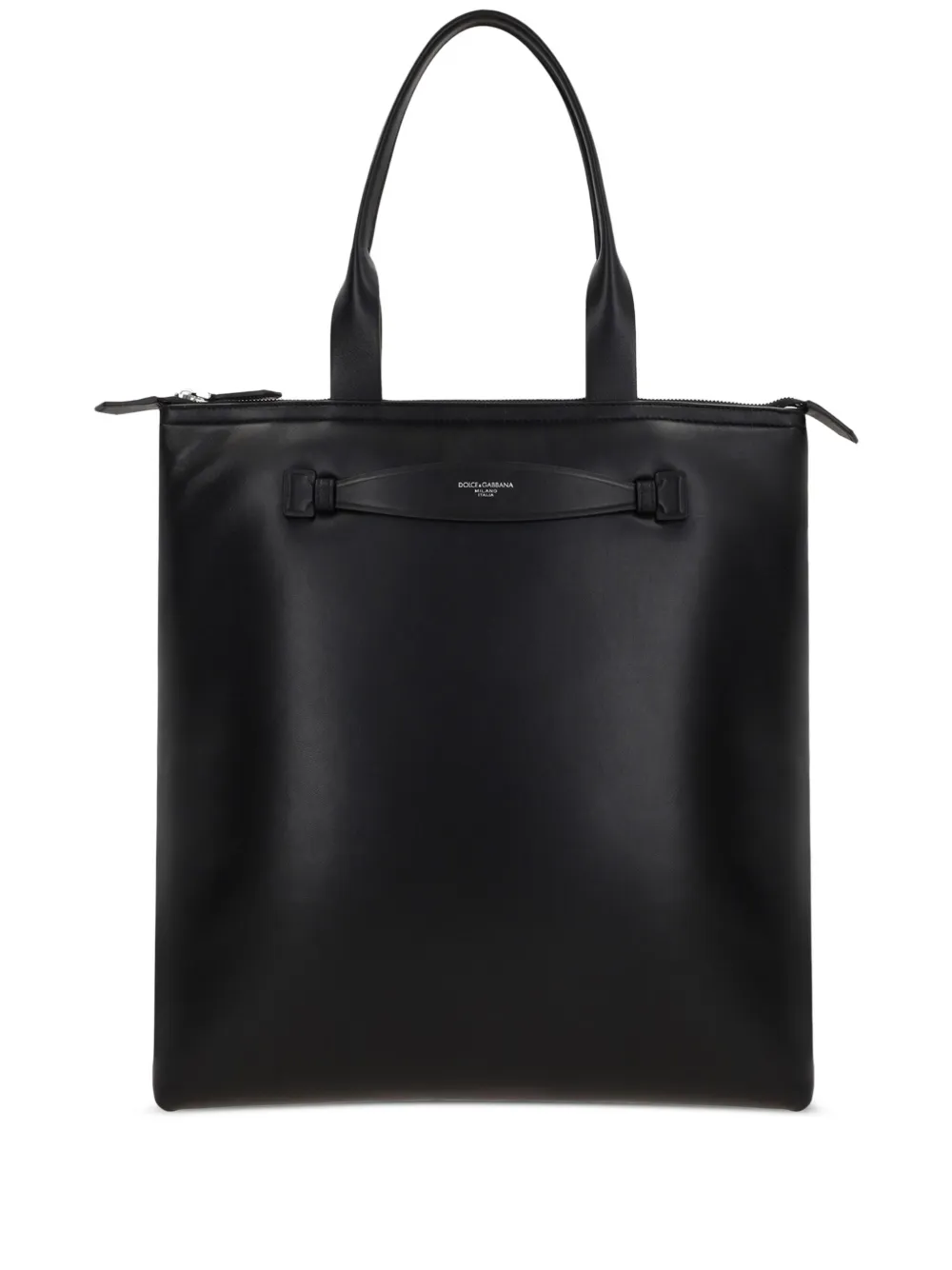 Кожаная сумка-тоут DOLCE & GABBANA, черный
Кожаная сумка-тоут DOLCE & GABBANA, черный