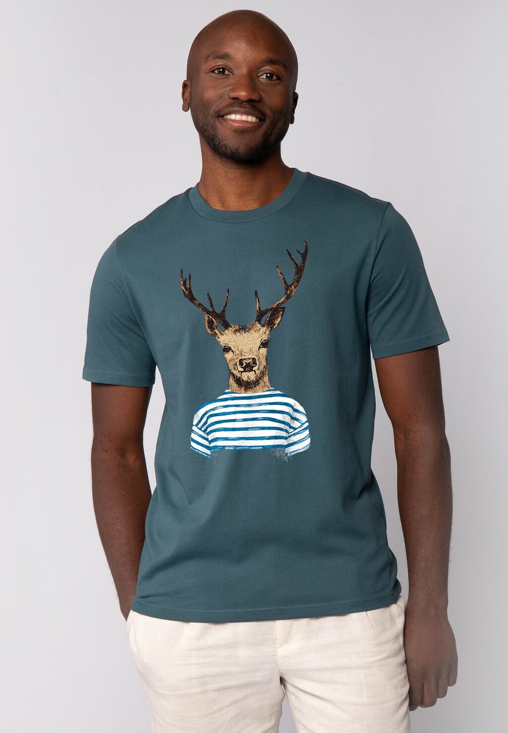 Футболка с принтом HIRSCH watapparel, бирюзовый
Футболка с принтом HIRSCH watapparel, бирюзовый