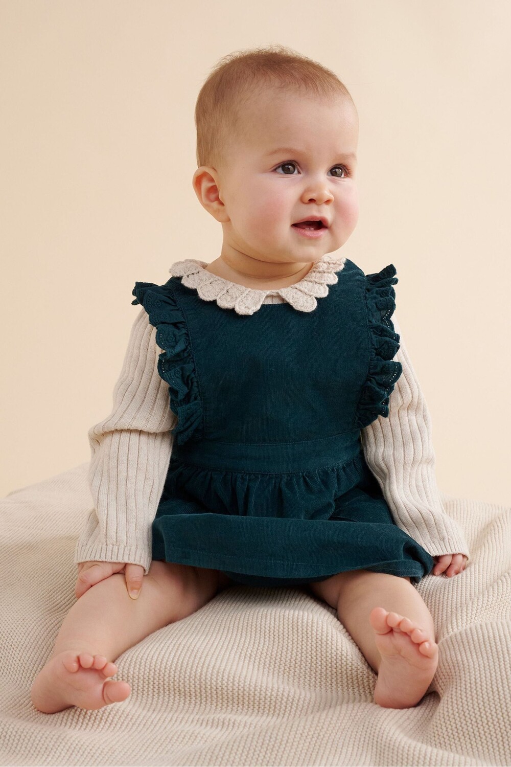 Вельветовое платье Purebaby, зеленый
Вельветовое платье Purebaby, зеленый