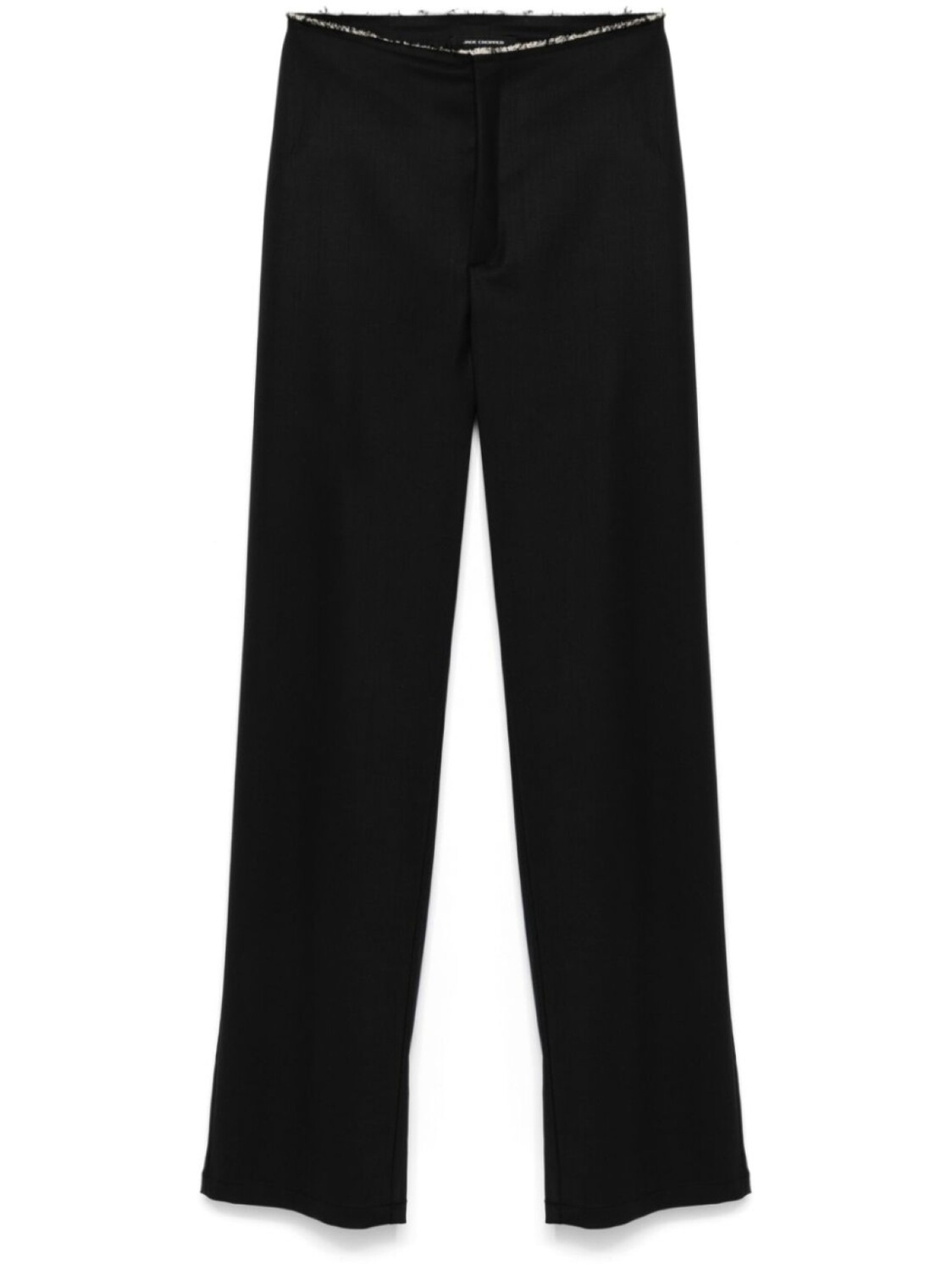 Брюки с необработанными краями Jade Cropper, черный
Брюки с необработанными краями Jade Cropper, черный