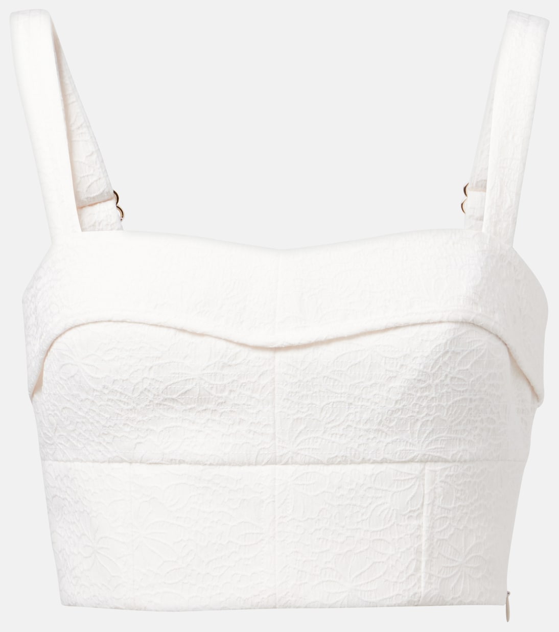 Укороченный топ Faxon из жаккарда Veronica Beard, Dove
Укороченный топ Faxon из жаккарда Veronica Beard, Dove