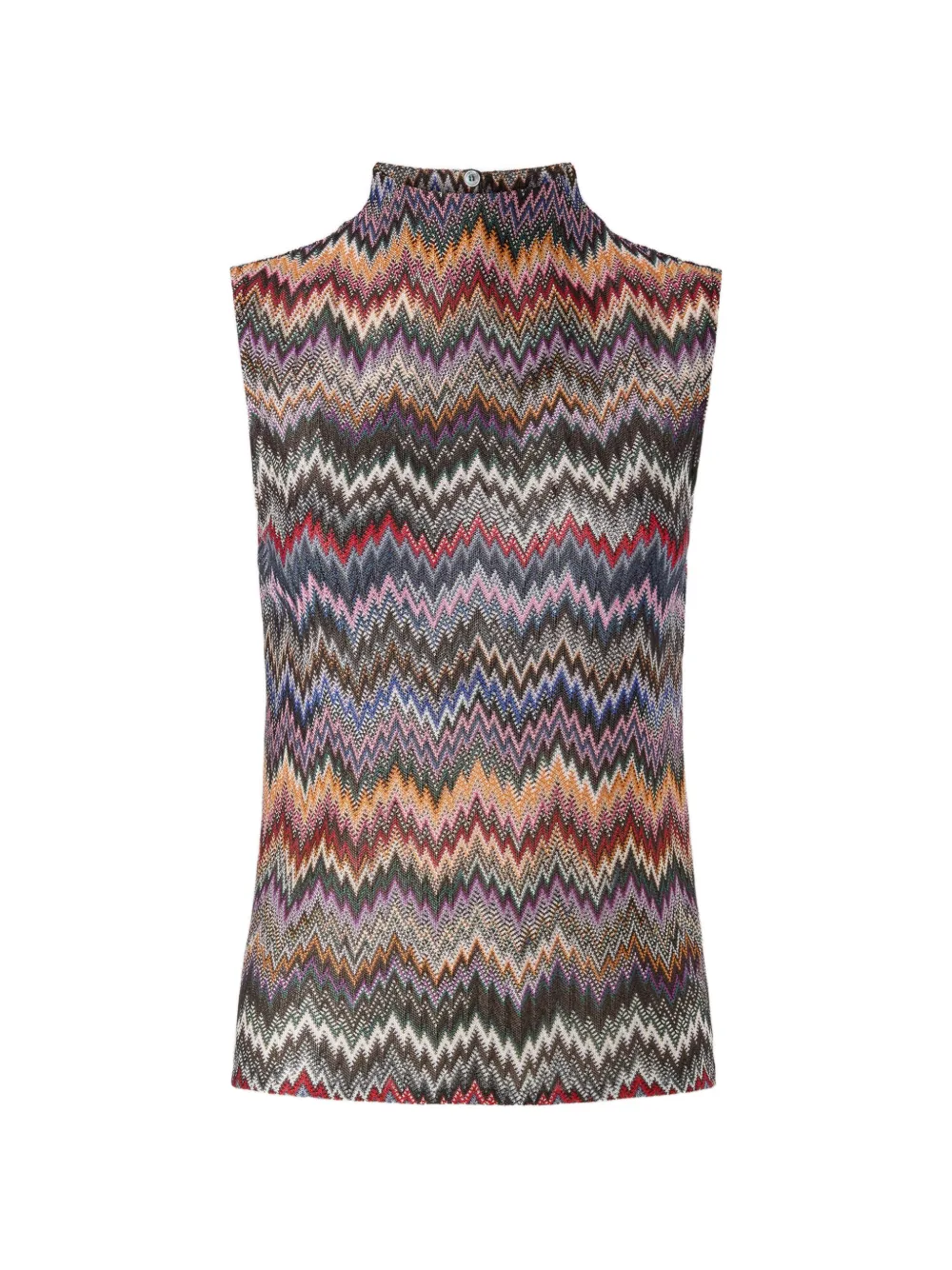 Вязаный топ с узором под змею Missoni, синий
Вязаный топ с узором под змею Missoni, синий