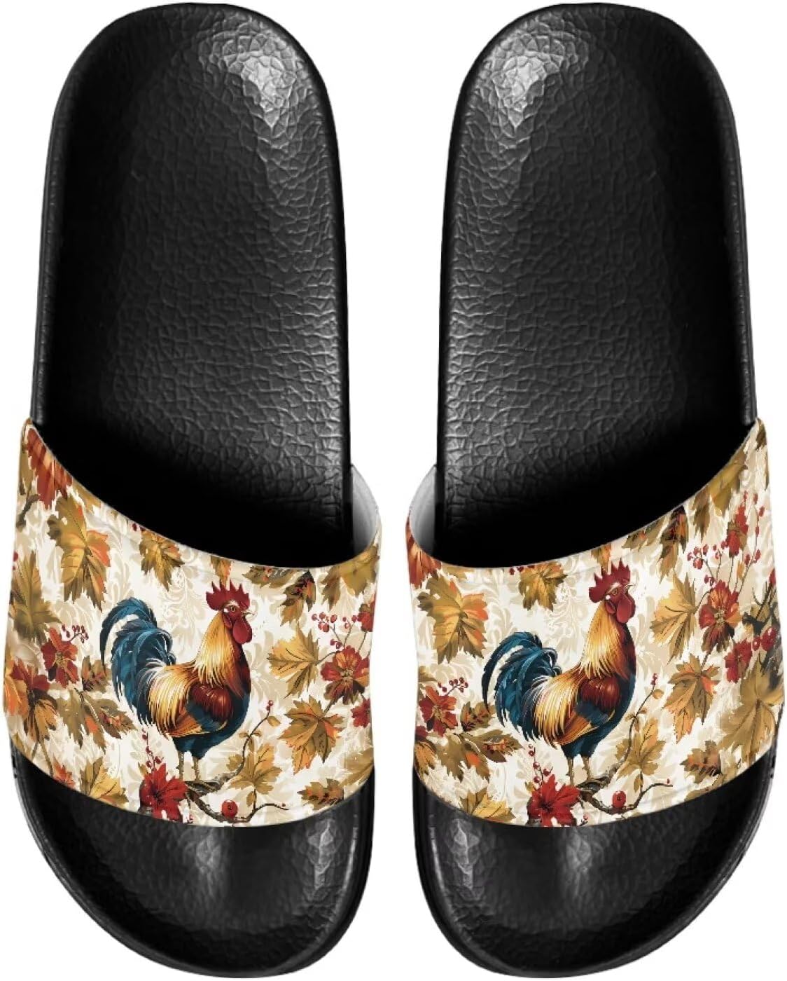 Сандалии-шлепанцы для мужчин и женщин, с открытым носком, удобные пляжные шлепанцы на плоской подошве Judentidos, Autumn Laeves Chicken
Сандалии-шлепанцы для мужчин и женщин, с открытым носком, удобные пляжные шлепанцы на плоской подошве Judentidos, Autumn Laeves Chicken