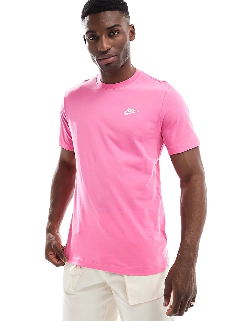 Футболка Nike Club розового цвета
Футболка Nike Club розового цвета