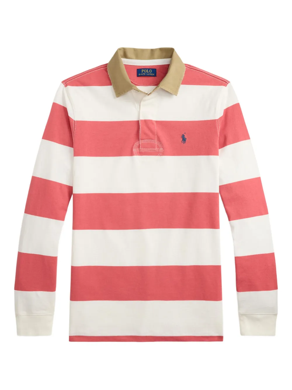 Полосатая рубашка поло с длинными рукавами Polo Ralph Lauren, красный
Полосатая рубашка поло с длинными рукавами Polo Ralph Lauren, красный