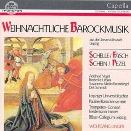 CD диск Fasch / Schein / Schelle / Pezel / Unger: Christmas Baroque Music Universitatsstadt Leipzig
CD диск Fasch / Schein / Schelle / Pezel / Unger: Christmas Baroque Music Universitatsstadt Leipzig