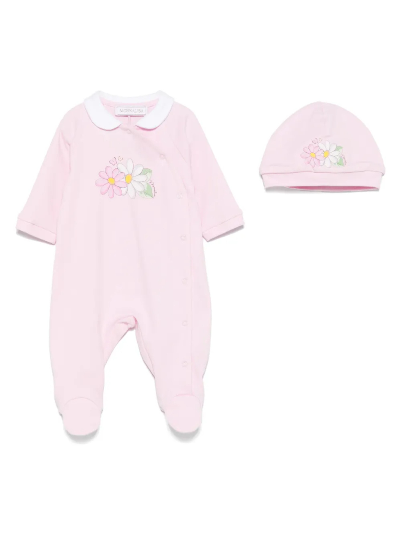 Комплект для новорожденного с цветочным принтом Monnalisa, розовый
Комплект для новорожденного с цветочным принтом Monnalisa, розовый