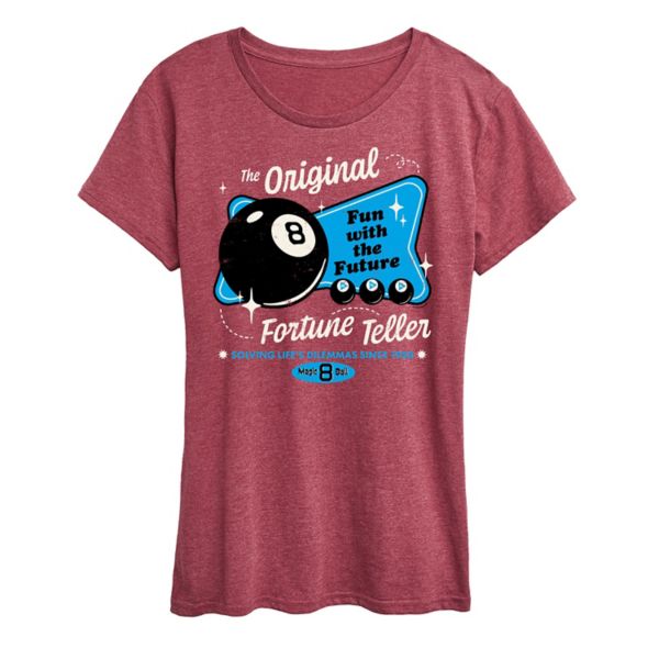 Женская футболка с принтом "Волшебный шар 8" Licensed Character, красный
Женская футболка с принтом "Волшебный шар 8" Licensed Character, красный