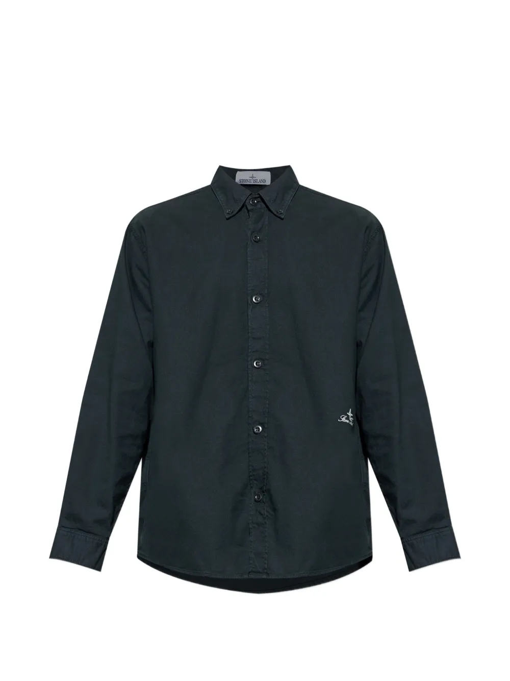 Рубашка с вышивкой Stone Island, синий
Рубашка с вышивкой Stone Island, синий