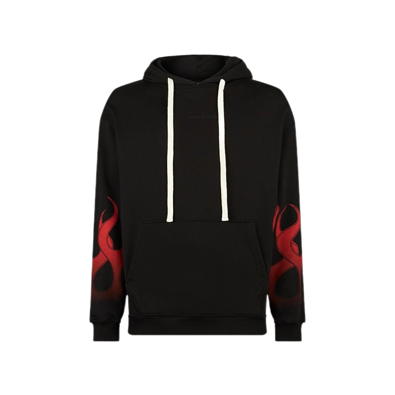 Худи с принтом flame Vision Of Super, черный
Худи с принтом flame Vision Of Super, черный