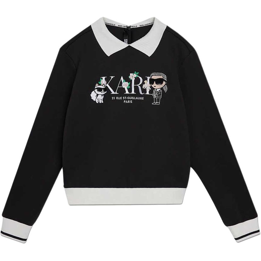 KARL LAGERFELD / Karl Lagerfeld Jeans Свитшот KARL LAGERFELD женский черный
KARL LAGERFELD / Karl Lagerfeld Jeans Свитшот KARL LAGERFELD женский черный