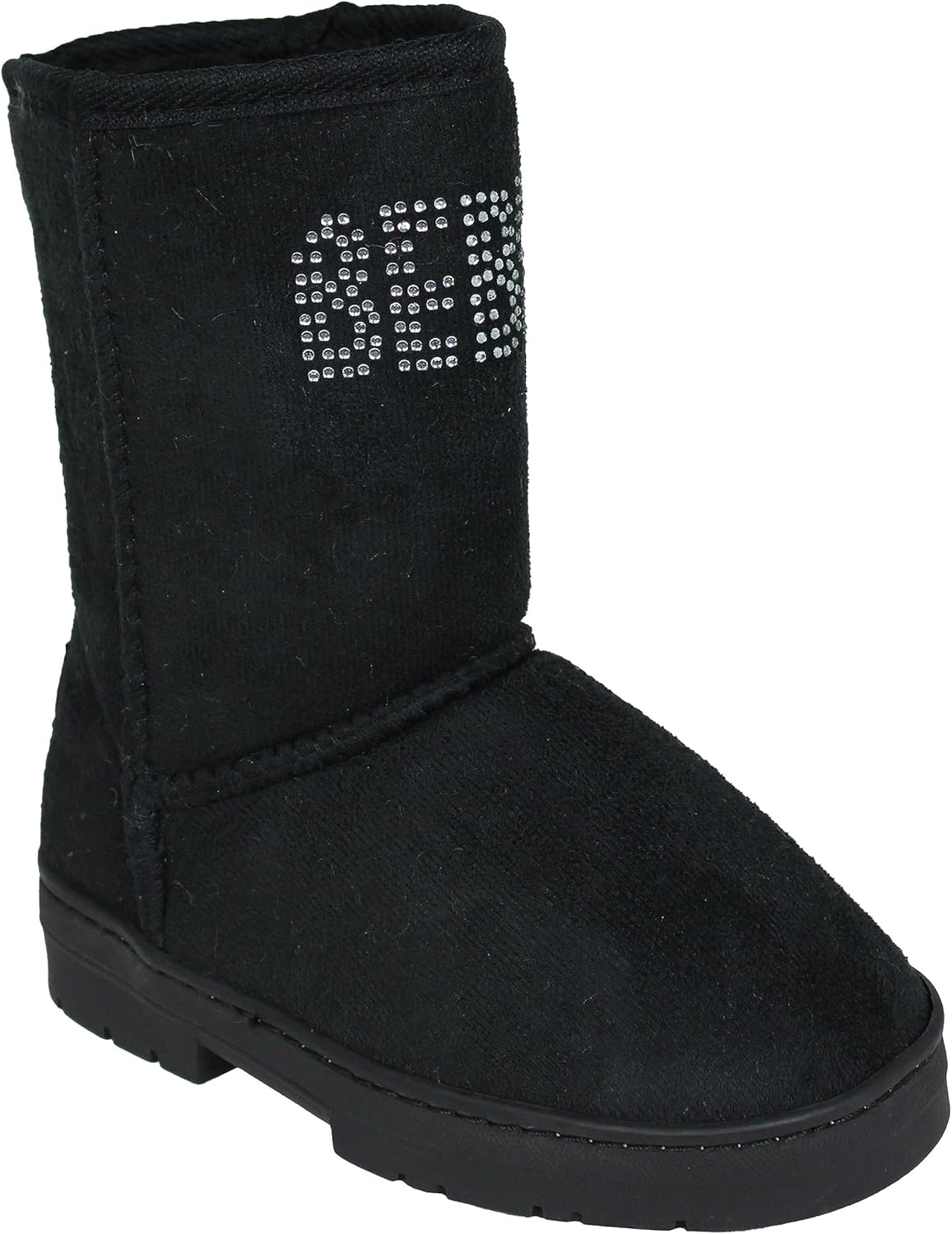 Детские зимние сапожки bebe для девочек, удобные и уютные модные ботильоны - теплые сапожки для девочек (малыши/маленькие дети/старшие дети), Black 2
Детские зимние сапожки bebe для девочек, удобные и уютные модные ботильоны - теплые сапожки для девочек (малыши/маленькие дети/старшие дети), Black 2