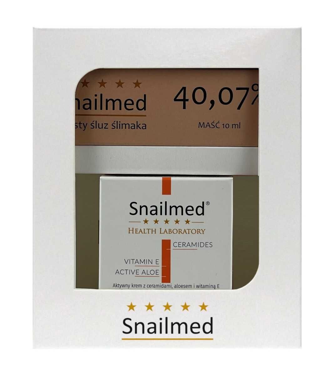 Набор дермокосметики Snailmed Kuracja Regenerująca, 1 шт
Набор дермокосметики Snailmed Kuracja Regenerująca, 1 шт