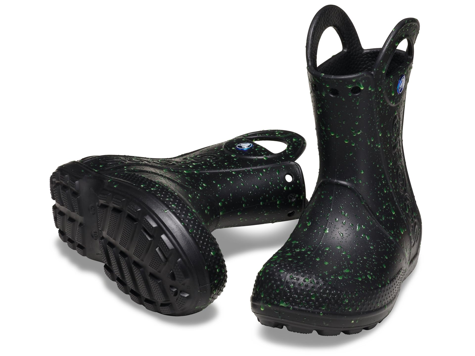 Ботинки Crocs Kids Handle It Rain Boot, Black Glow in the Dark
Ботинки Crocs Kids Handle It Rain Boot, Black Glow in the Dark