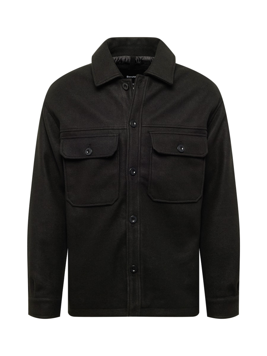 Куртка межсезонная Bershka, черный
Куртка межсезонная Bershka, черный