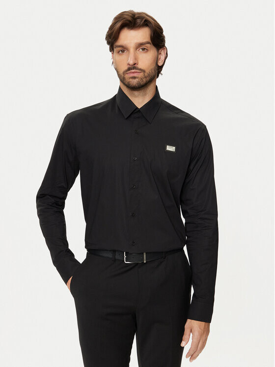 Рубашка стандартного кроя Karl Lagerfeld, черный
Рубашка стандартного кроя Karl Lagerfeld, черный