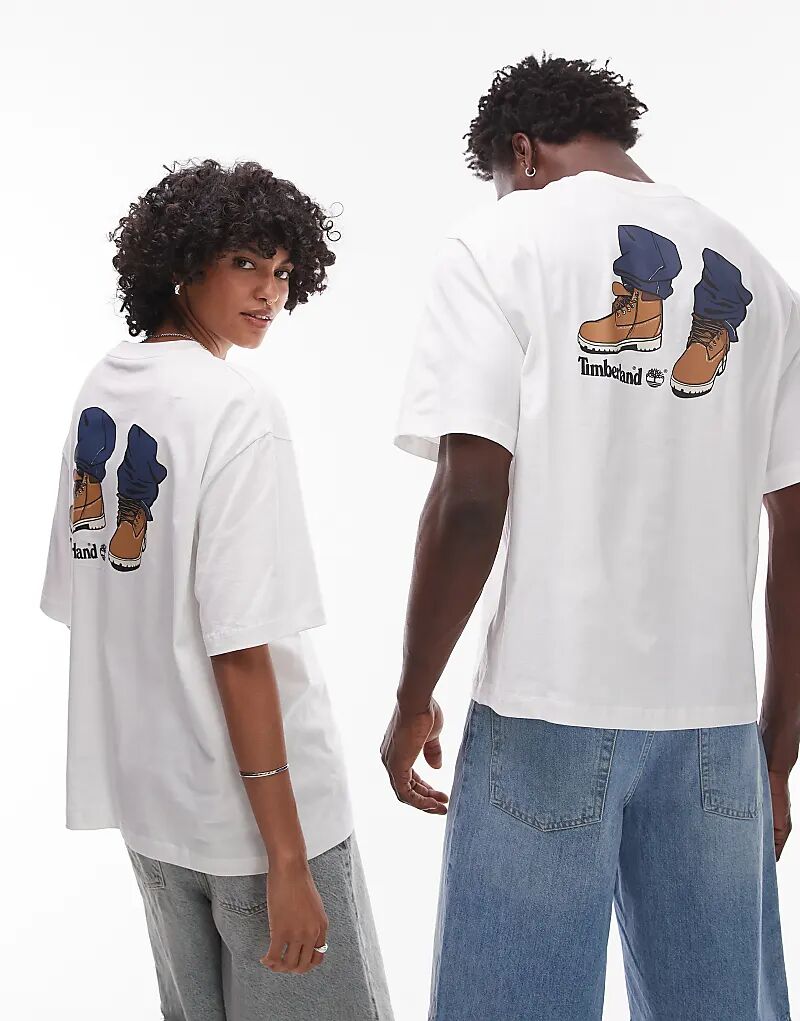 Футболка Timberland My 6" Boots с принтом на спине, свободного кроя, белого цвета
Футболка Timberland My 6" Boots с принтом на спине, свободного кроя, белого цвета