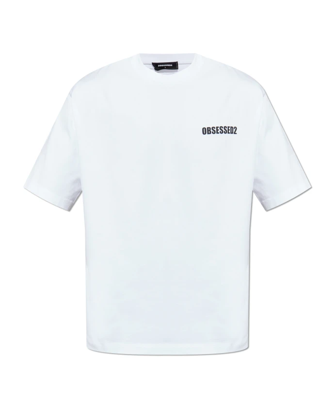 Хлопковая футболка Dsquared2, белый
Хлопковая футболка Dsquared2, белый