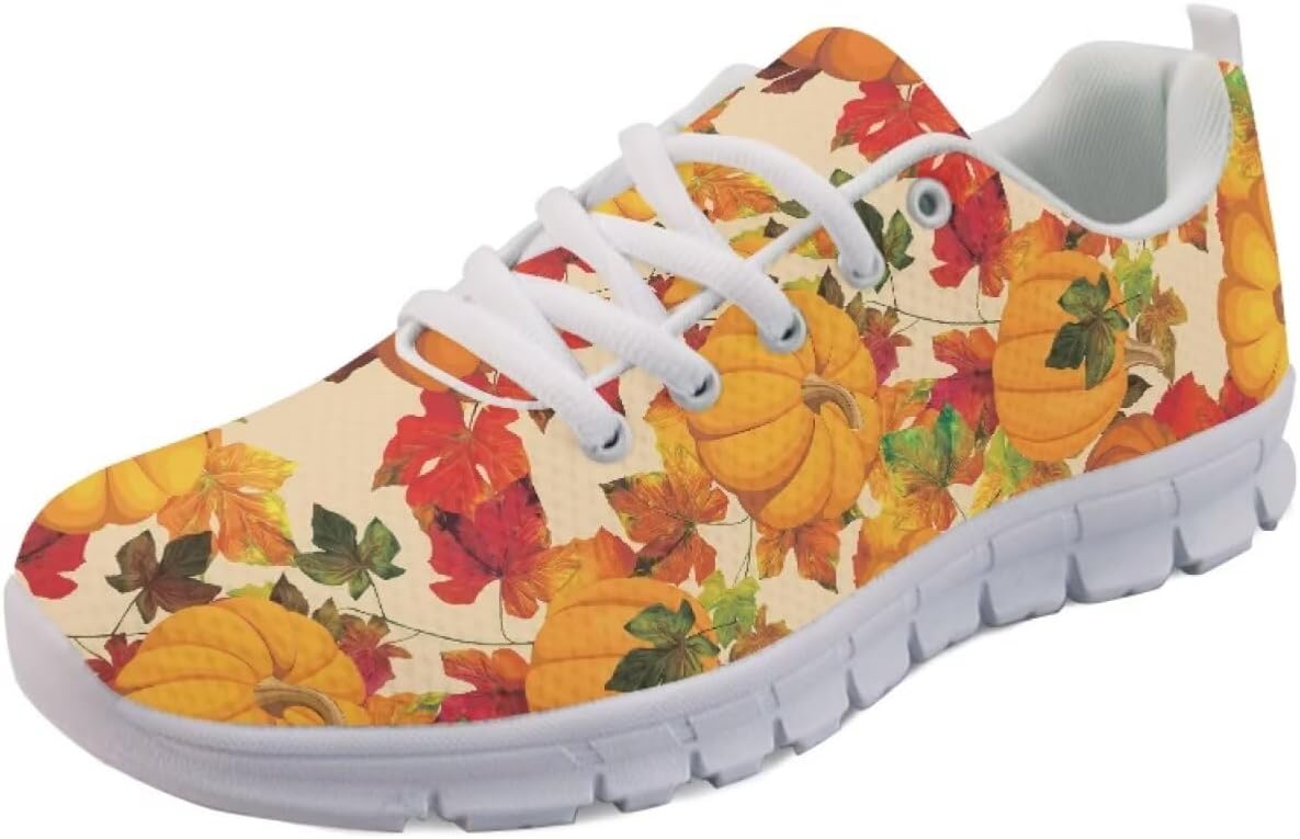 Женские осенние кроссовки на шнуровке, повседневные слипоны для бега и ходьбы, спортивная обувь для женщин Getelinseng, Autumn Pumpkin Maple Leave
Женские осенние кроссовки на шнуровке, повседневные слипоны для бега и ходьбы, спортивная обувь для женщин Getelinseng, Autumn Pumpkin Maple Leave