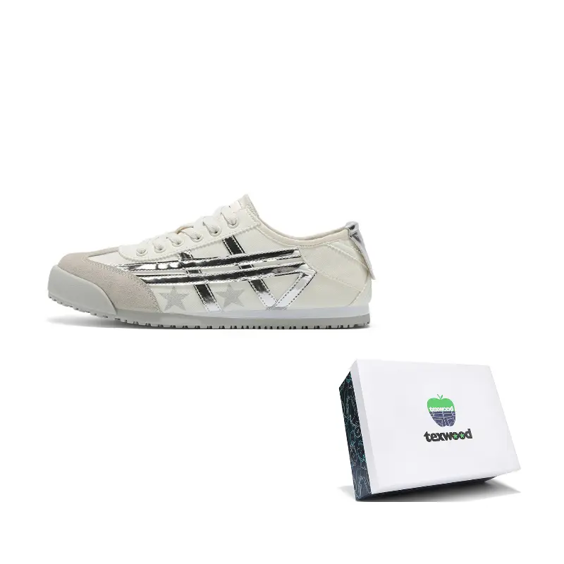TEXWOOD Низкие повседневные кеды унисекс бежево-серебристые, цвет Beige Silver
TEXWOOD Низкие повседневные кеды унисекс бежево-серебристые, цвет Beige Silver