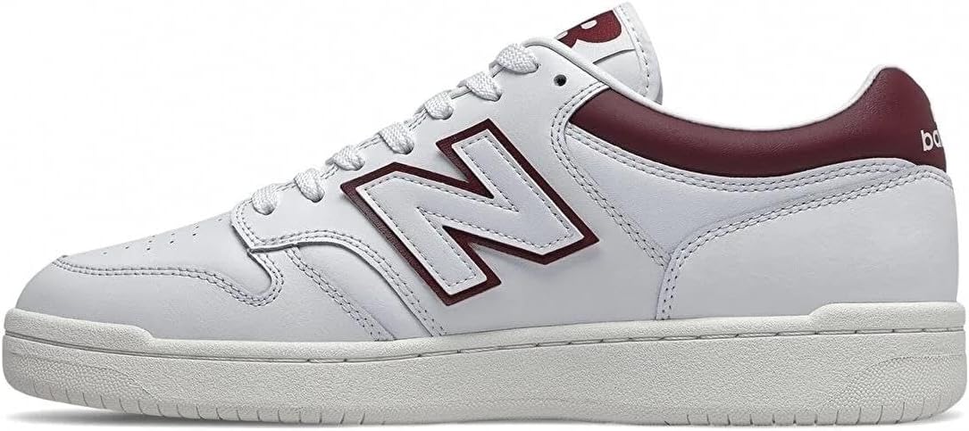 Кроссовки New Balance Unisex-Adult 480 V1, White Bordeax
Кроссовки New Balance Unisex-Adult 480 V1, White Bordeax