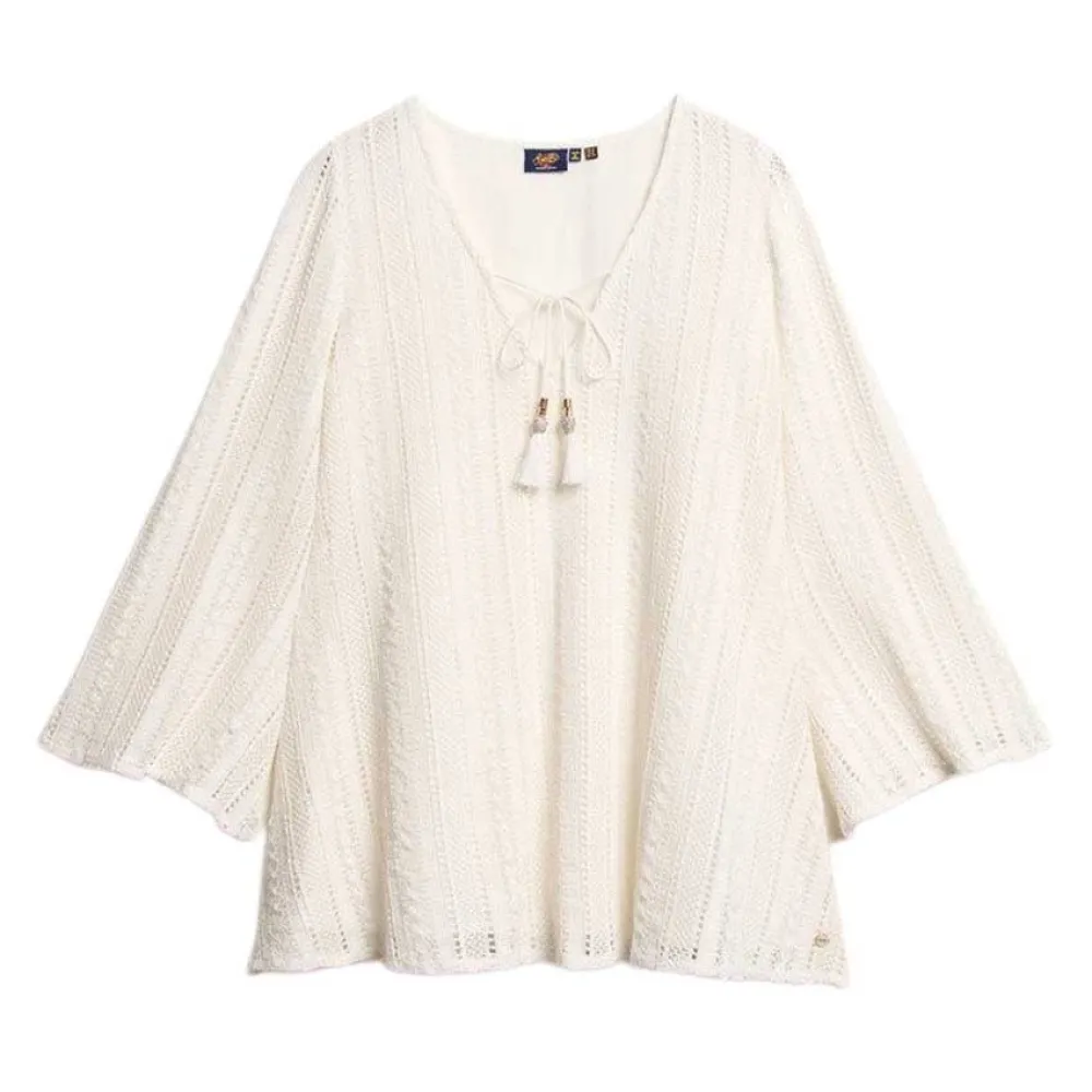 Платье Superdry Ibiza Lace short, белый
Платье Superdry Ibiza Lace short, белый