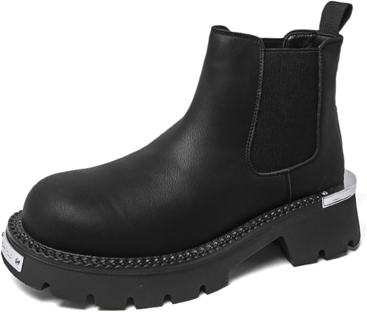 Мужские кожаные ботинки челси с эластичными вставками и массивным каблуком Tengfeifly, черный
Мужские кожаные ботинки челси с эластичными вставками и массивным каблуком Tengfeifly, черный