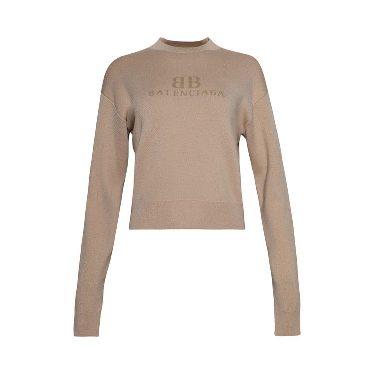 Свитер Balenciaga Cropped Sweater, Beige/Dark Beige
Свитер Balenciaga Cropped Sweater, Beige/Dark Beige