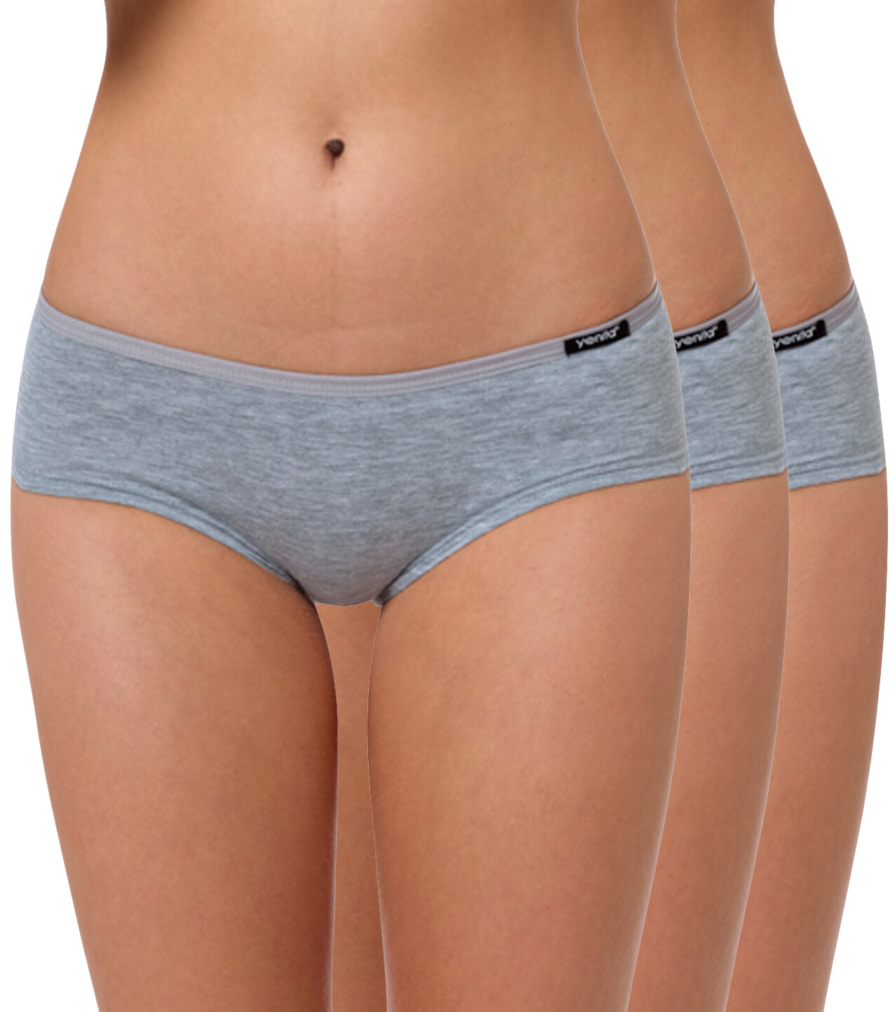 Трусы Yenita Hipster (3er Set) Modern Collection, серый 
Трусы Yenita Hipster (3er Set) Modern Collection, серый