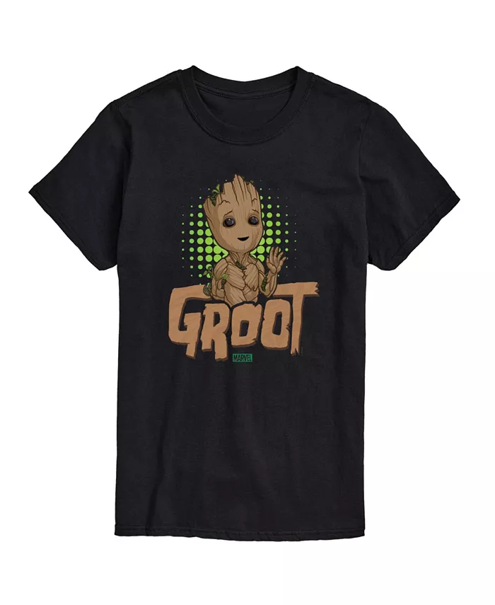 Мужская футболка с коротким рукавом Guardians of The Galaxy Groot AIRWAVES, черный
Мужская футболка с коротким рукавом Guardians of The Galaxy Groot AIRWAVES, черный